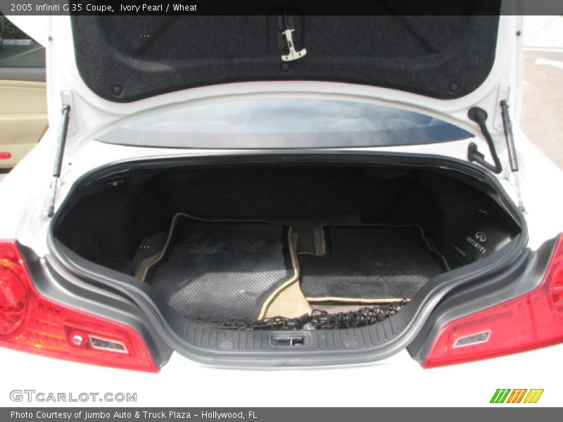 Ivory Pearl / Wheat 2005 Infiniti G 35 Coupe