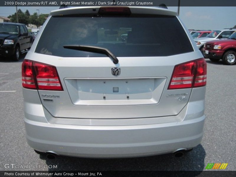 Bright Silver Metallic / Dark Slate Gray/Light Graystone 2009 Dodge Journey R/T AWD