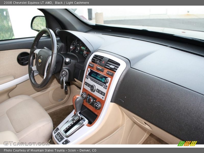 Black / Light Cashmere 2008 Chevrolet Equinox LT AWD