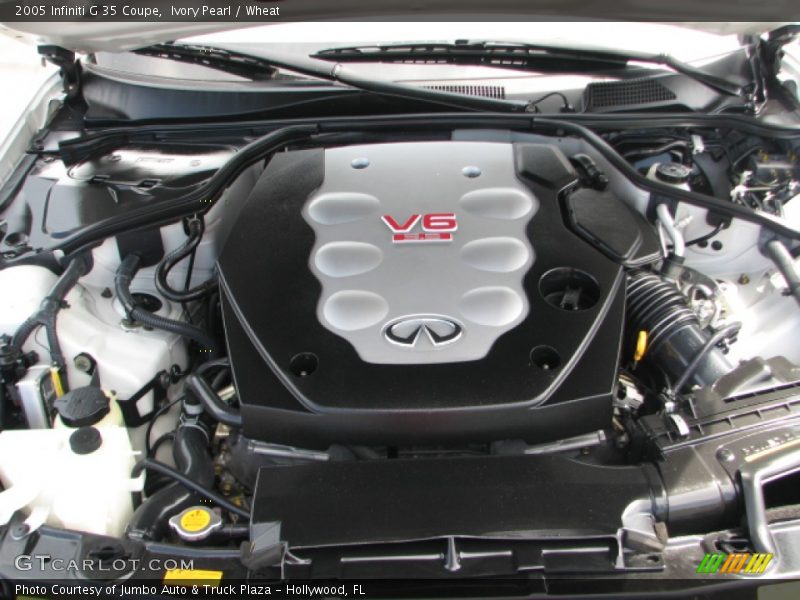 Ivory Pearl / Wheat 2005 Infiniti G 35 Coupe