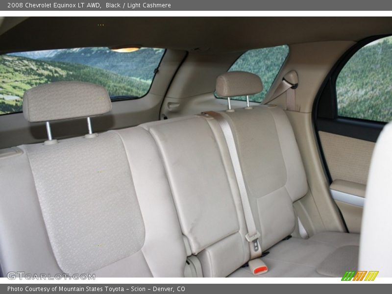 Black / Light Cashmere 2008 Chevrolet Equinox LT AWD