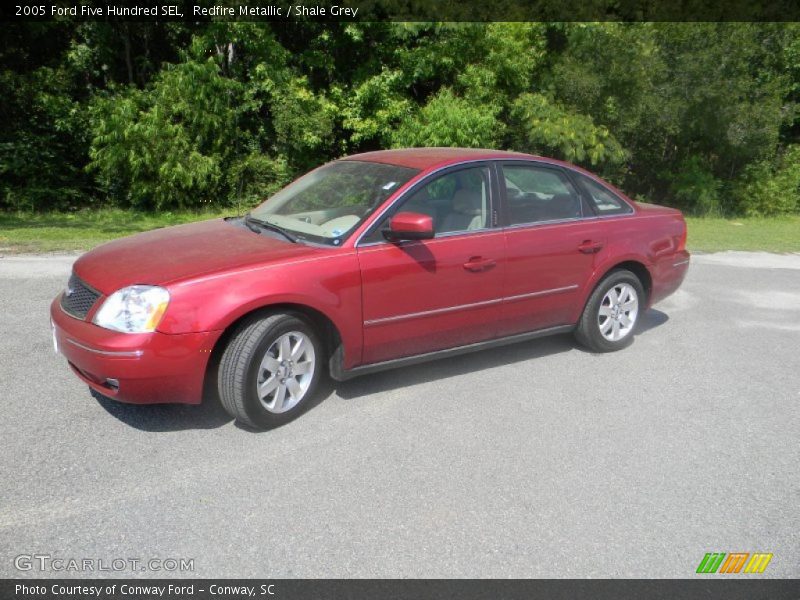 Redfire Metallic / Shale Grey 2005 Ford Five Hundred SEL