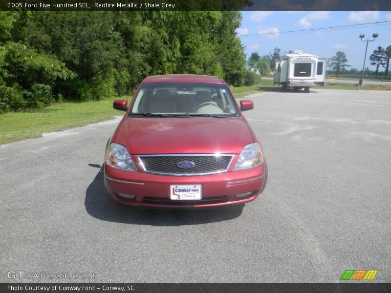 Redfire Metallic / Shale Grey 2005 Ford Five Hundred SEL