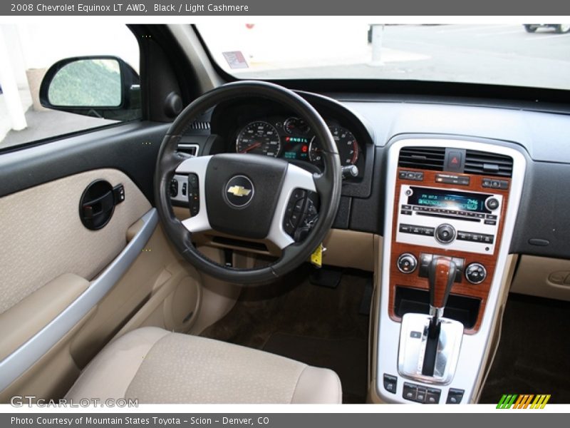 Black / Light Cashmere 2008 Chevrolet Equinox LT AWD