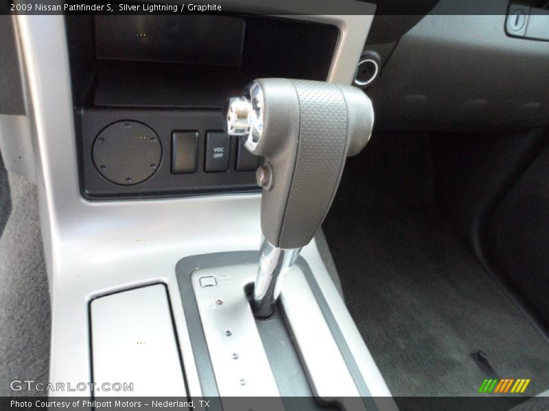 Silver Lightning / Graphite 2009 Nissan Pathfinder S