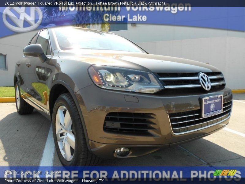 Toffee Brown Metallic / Black Anthracite 2012 Volkswagen Touareg VR6 FSI Lux 4XMotion
