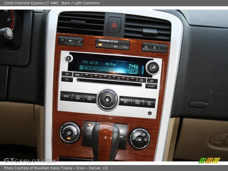 Black / Light Cashmere 2008 Chevrolet Equinox LT AWD