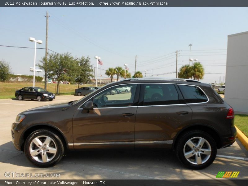 Toffee Brown Metallic / Black Anthracite 2012 Volkswagen Touareg VR6 FSI Lux 4XMotion