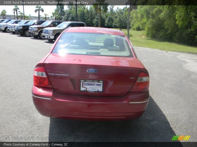 Redfire Metallic / Shale Grey 2005 Ford Five Hundred SEL