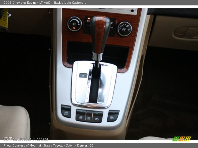 Black / Light Cashmere 2008 Chevrolet Equinox LT AWD