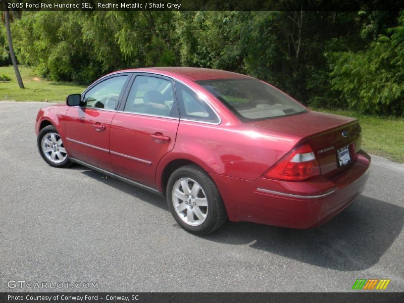 Redfire Metallic / Shale Grey 2005 Ford Five Hundred SEL