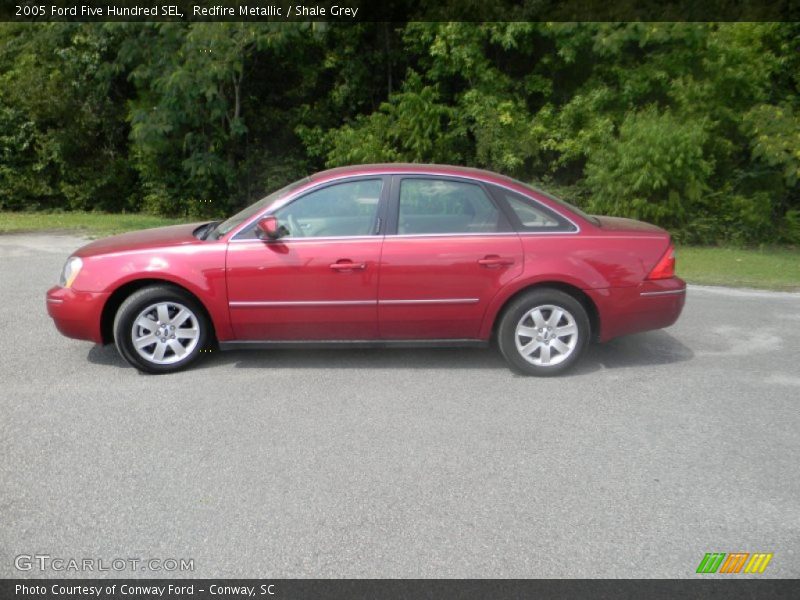 Redfire Metallic / Shale Grey 2005 Ford Five Hundred SEL