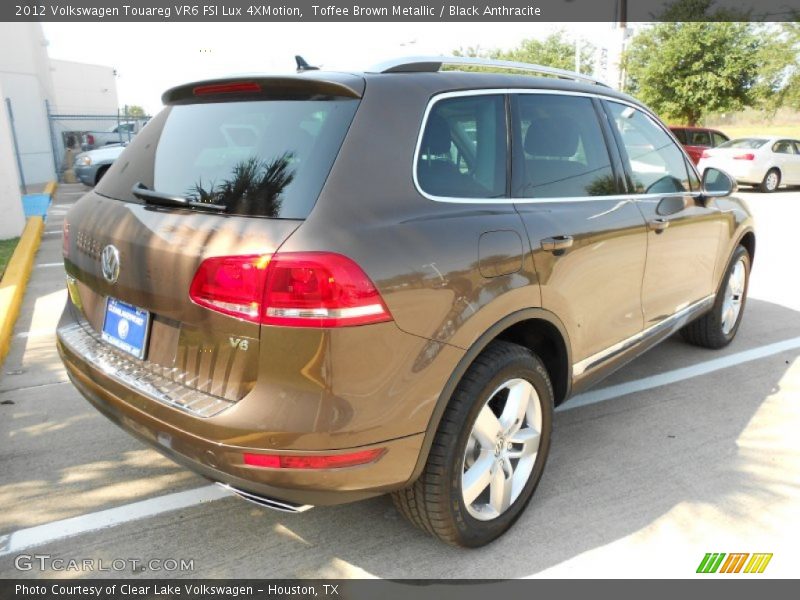 Toffee Brown Metallic / Black Anthracite 2012 Volkswagen Touareg VR6 FSI Lux 4XMotion