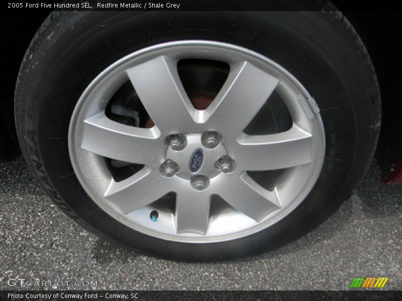 Redfire Metallic / Shale Grey 2005 Ford Five Hundred SEL