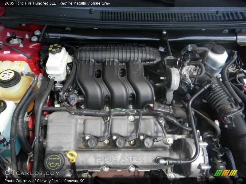 Redfire Metallic / Shale Grey 2005 Ford Five Hundred SEL