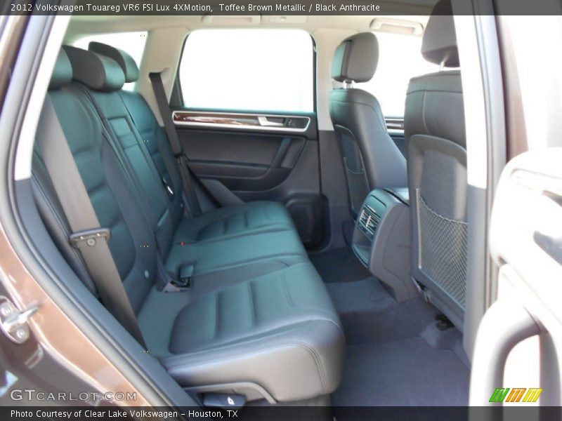  2012 Touareg VR6 FSI Lux 4XMotion Black Anthracite Interior