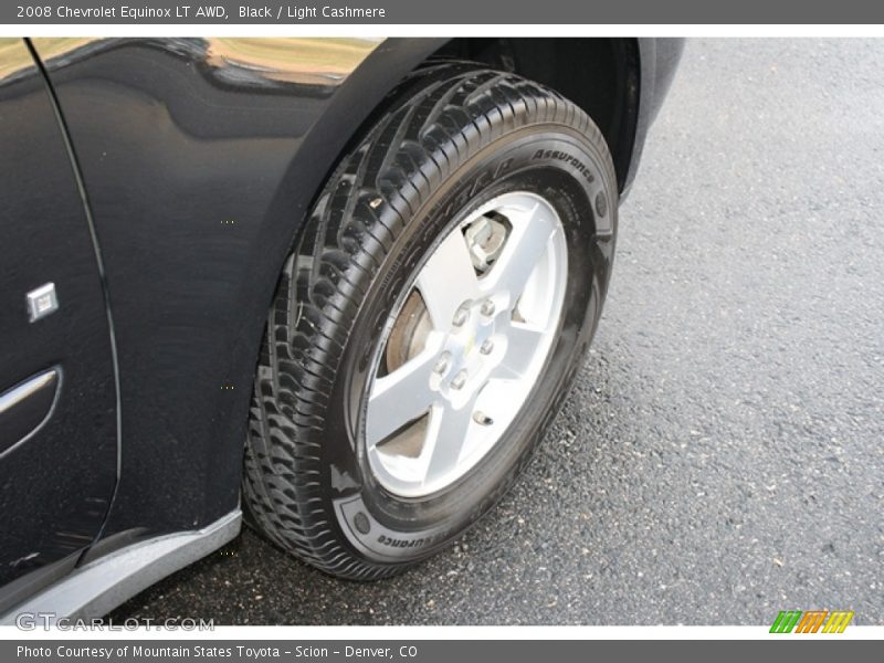 Black / Light Cashmere 2008 Chevrolet Equinox LT AWD