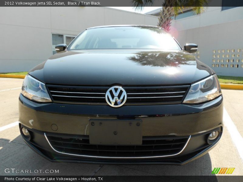 Black / Titan Black 2012 Volkswagen Jetta SEL Sedan