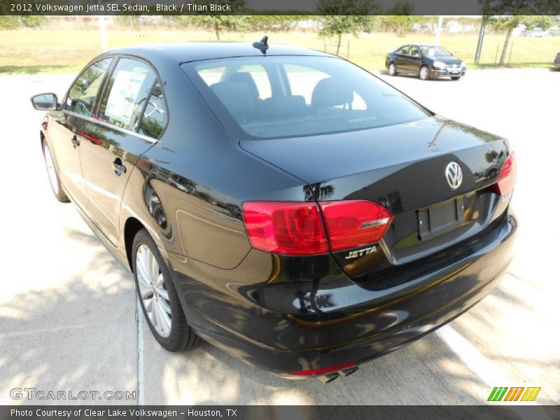 Black / Titan Black 2012 Volkswagen Jetta SEL Sedan