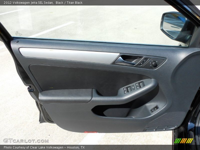Door Panel of 2012 Jetta SEL Sedan