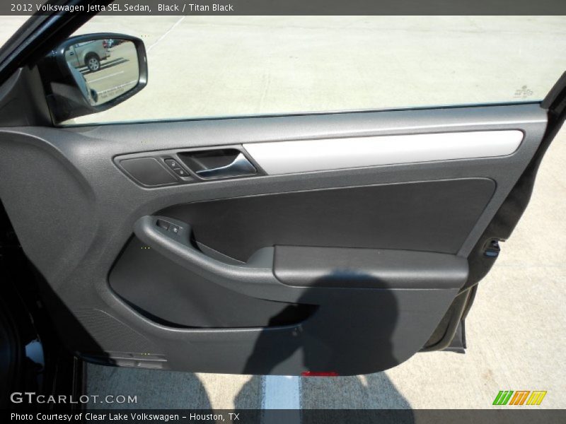 Black / Titan Black 2012 Volkswagen Jetta SEL Sedan