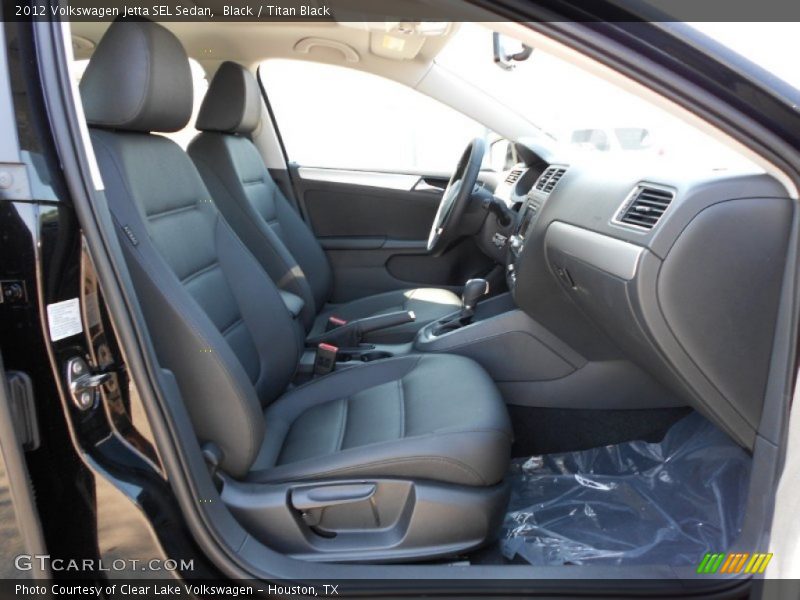  2012 Jetta SEL Sedan Titan Black Interior