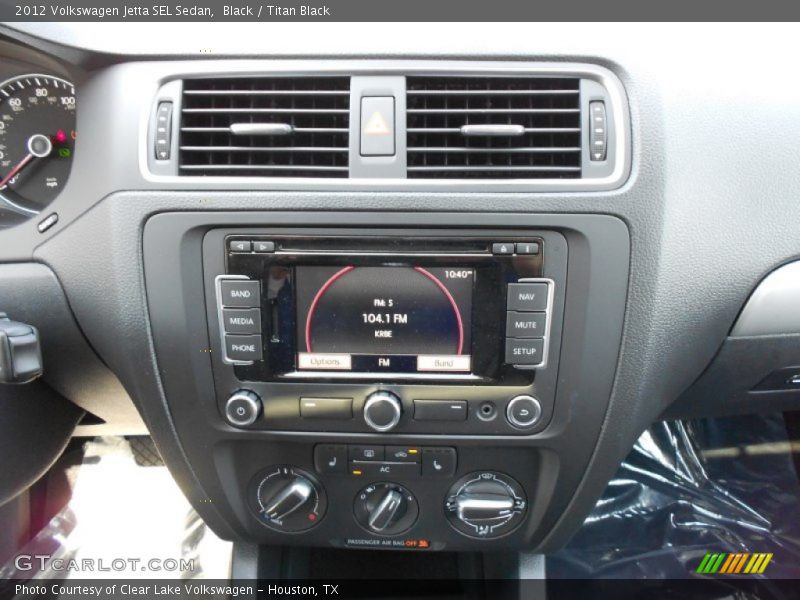 Black / Titan Black 2012 Volkswagen Jetta SEL Sedan