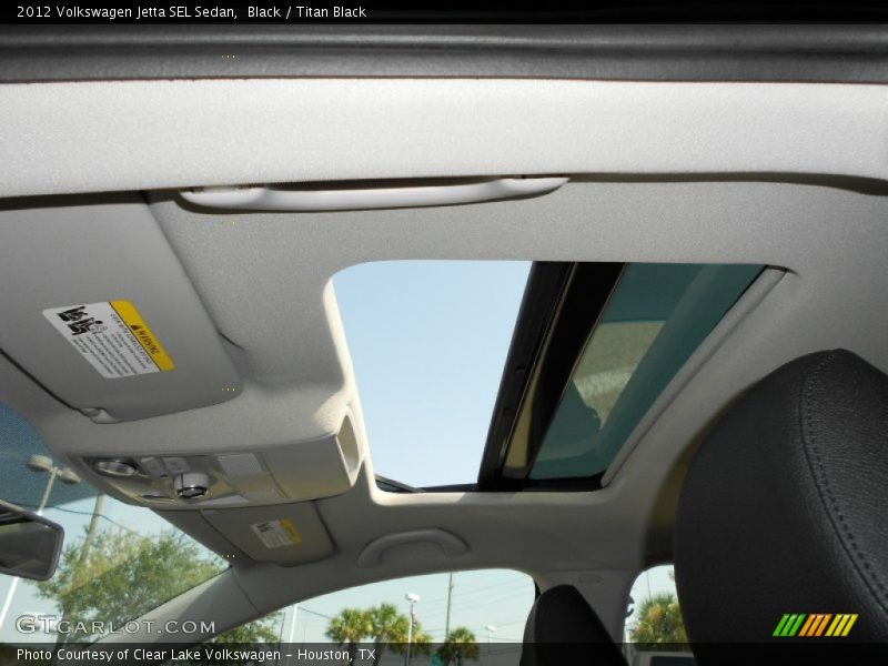 Black / Titan Black 2012 Volkswagen Jetta SEL Sedan