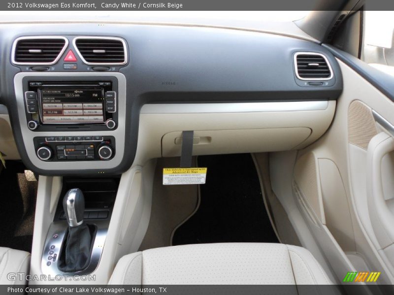 Candy White / Cornsilk Beige 2012 Volkswagen Eos Komfort