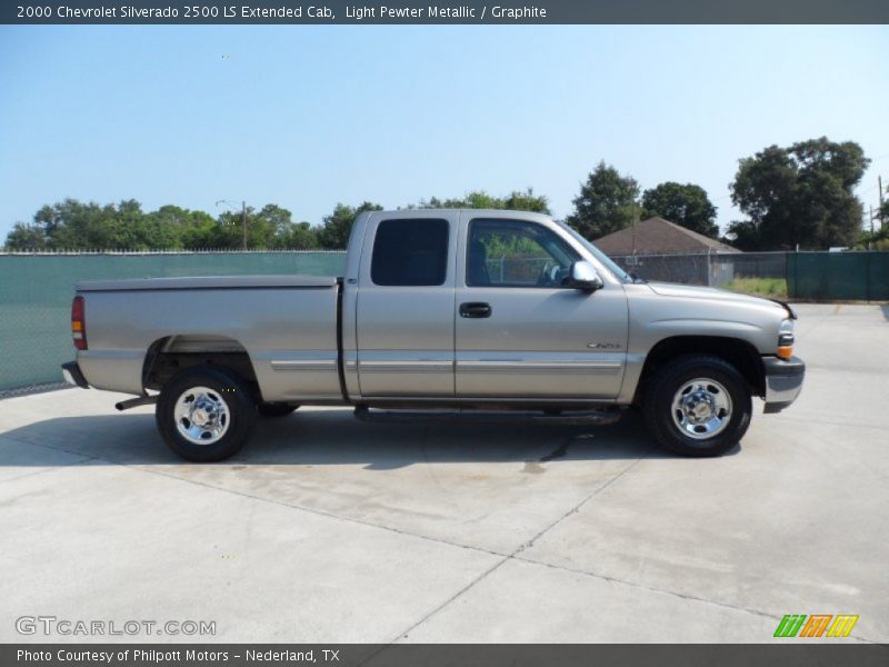  2000 Silverado 2500 LS Extended Cab Light Pewter Metallic