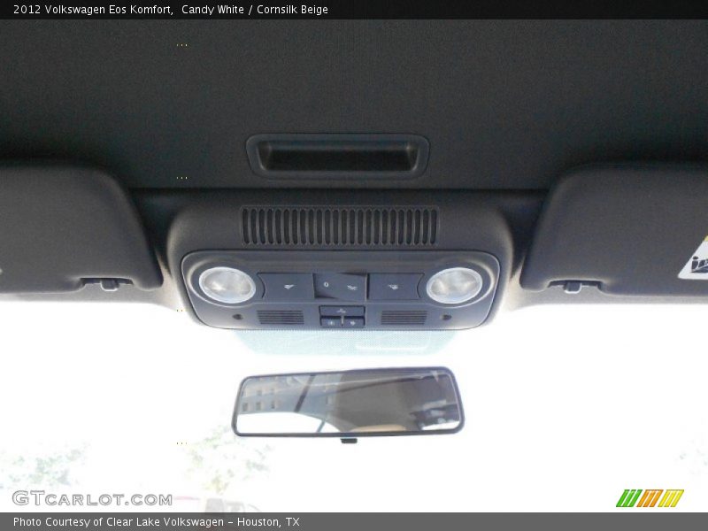 Candy White / Cornsilk Beige 2012 Volkswagen Eos Komfort