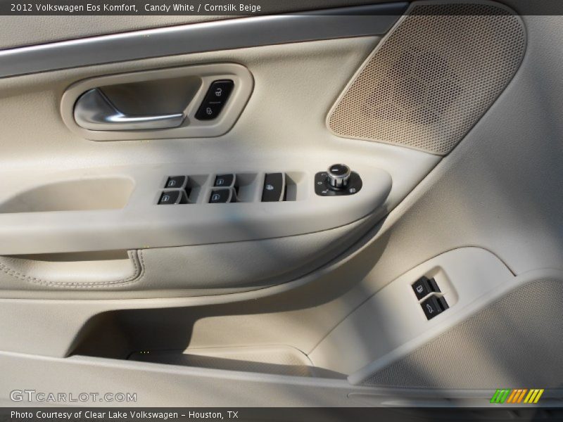 Candy White / Cornsilk Beige 2012 Volkswagen Eos Komfort