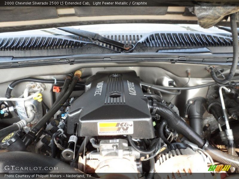  2000 Silverado 2500 LS Extended Cab Engine - 6.0 Liter OHV 16-Valve Vortec V8