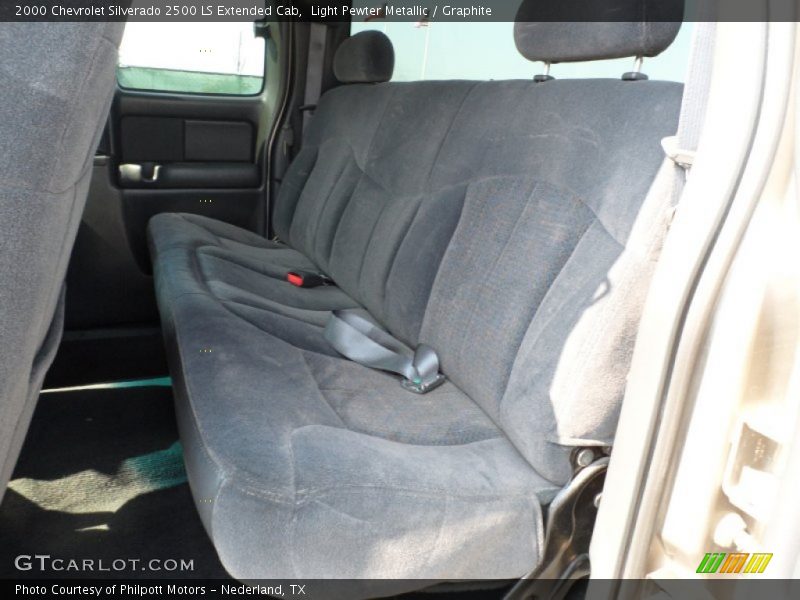 Light Pewter Metallic / Graphite 2000 Chevrolet Silverado 2500 LS Extended Cab