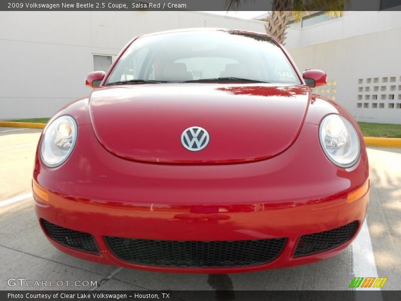 Salsa Red / Cream 2009 Volkswagen New Beetle 2.5 Coupe