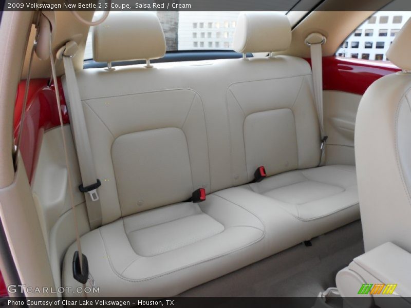  2009 New Beetle 2.5 Coupe Cream Interior