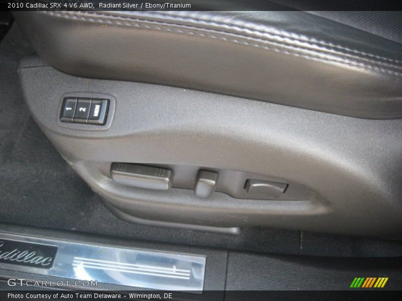 Radiant Silver / Ebony/Titanium 2010 Cadillac SRX 4 V6 AWD