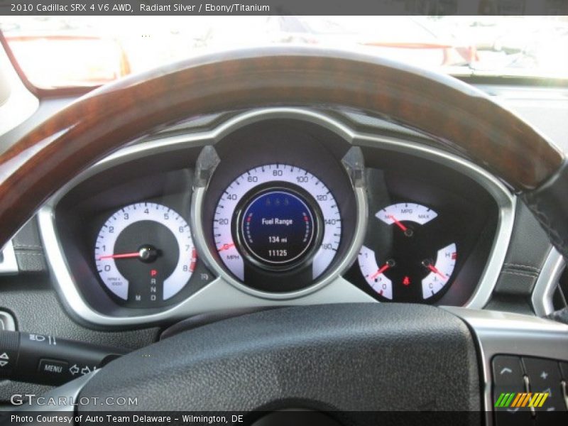 Radiant Silver / Ebony/Titanium 2010 Cadillac SRX 4 V6 AWD