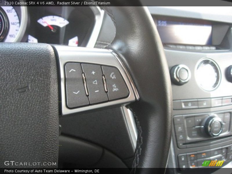 Radiant Silver / Ebony/Titanium 2010 Cadillac SRX 4 V6 AWD