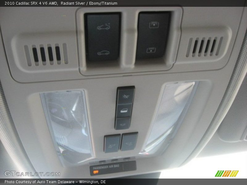 Radiant Silver / Ebony/Titanium 2010 Cadillac SRX 4 V6 AWD