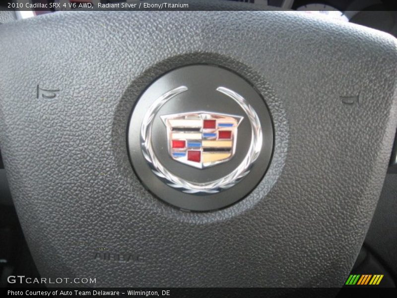 Radiant Silver / Ebony/Titanium 2010 Cadillac SRX 4 V6 AWD