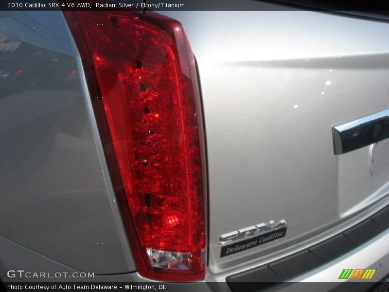 Radiant Silver / Ebony/Titanium 2010 Cadillac SRX 4 V6 AWD