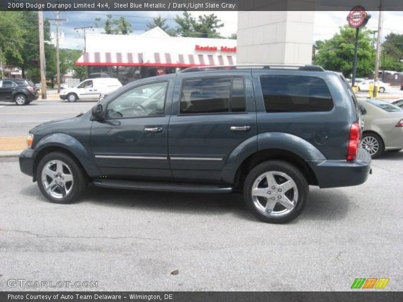 Steel Blue Metallic / Dark/Light Slate Gray 2008 Dodge Durango Limited 4x4