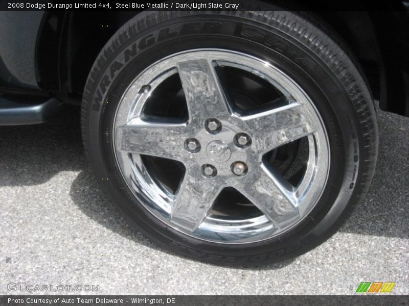 Steel Blue Metallic / Dark/Light Slate Gray 2008 Dodge Durango Limited 4x4