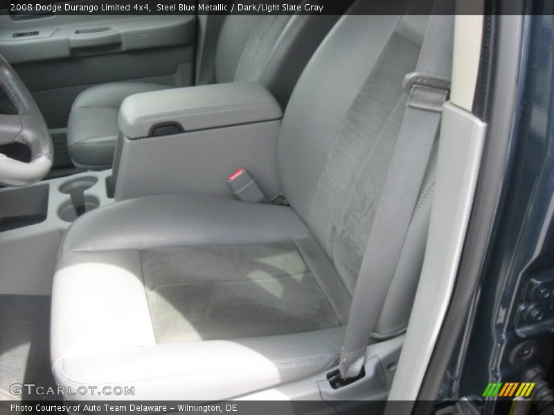 Steel Blue Metallic / Dark/Light Slate Gray 2008 Dodge Durango Limited 4x4