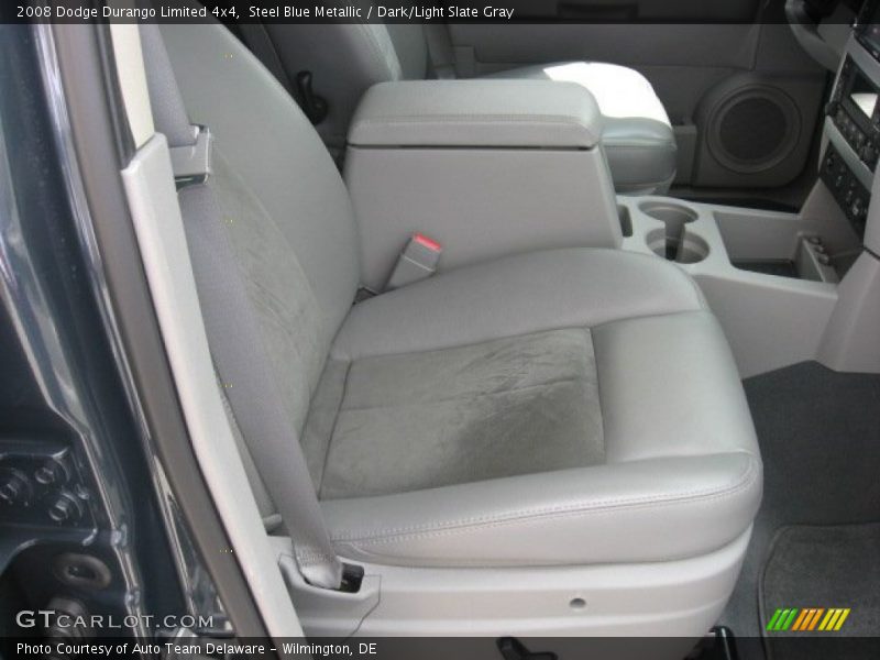 Steel Blue Metallic / Dark/Light Slate Gray 2008 Dodge Durango Limited 4x4