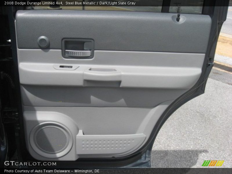 Steel Blue Metallic / Dark/Light Slate Gray 2008 Dodge Durango Limited 4x4