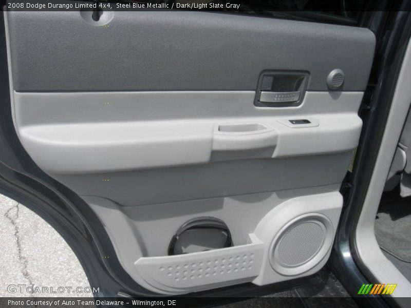 Steel Blue Metallic / Dark/Light Slate Gray 2008 Dodge Durango Limited 4x4