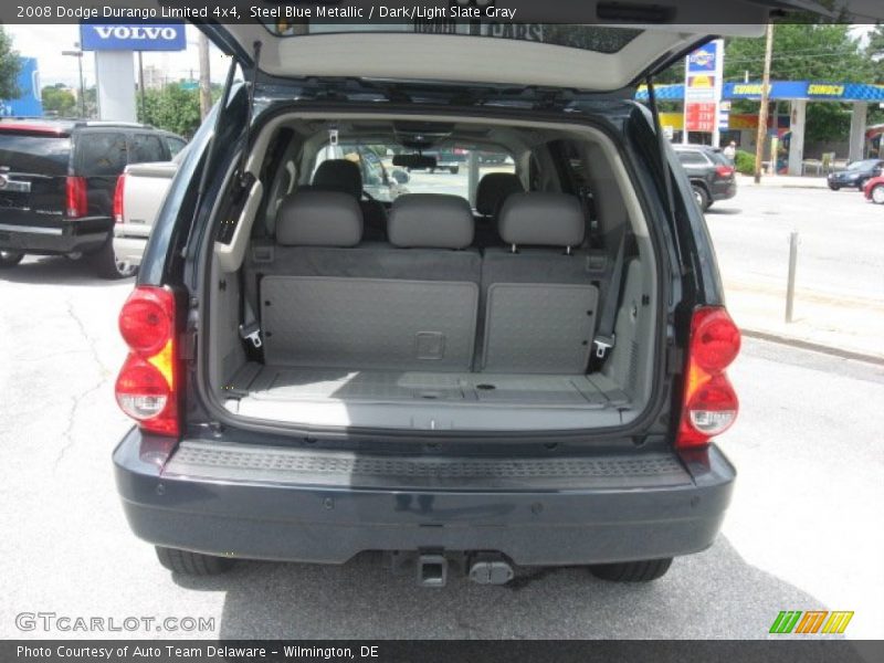 Steel Blue Metallic / Dark/Light Slate Gray 2008 Dodge Durango Limited 4x4