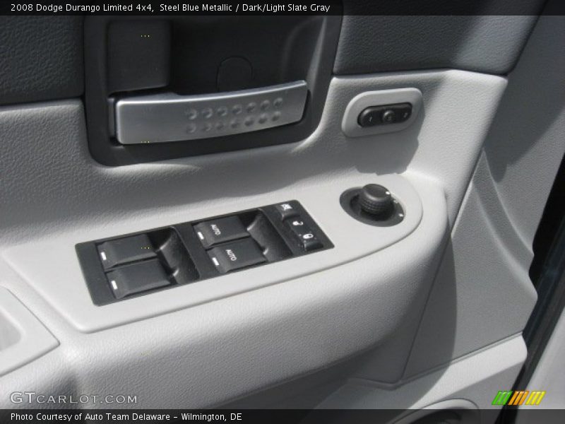 Steel Blue Metallic / Dark/Light Slate Gray 2008 Dodge Durango Limited 4x4